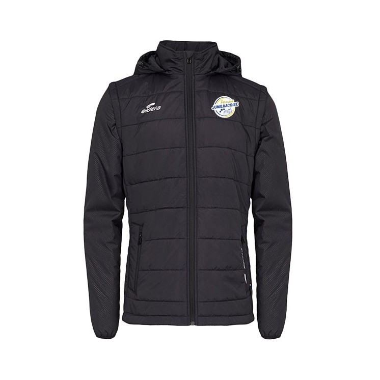 Veste manches et capuche amovibles Acarreaux Noir
