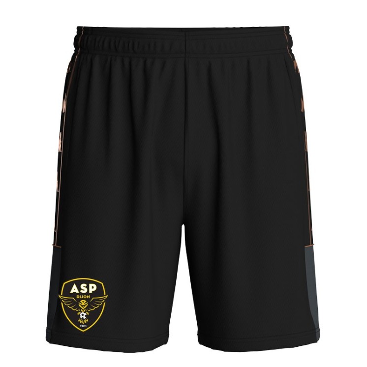 Short Miondo noir/Gris foncé