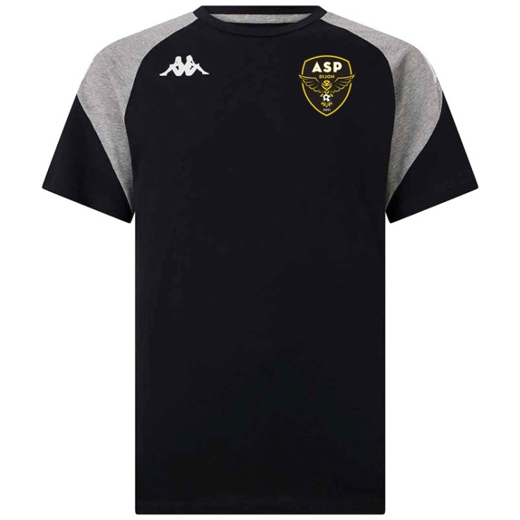 T-shirt Coton Laccio N§oir/Gris chiné