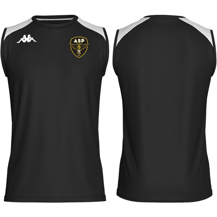 Maillot sans manches Lebbio Noir/Blanc