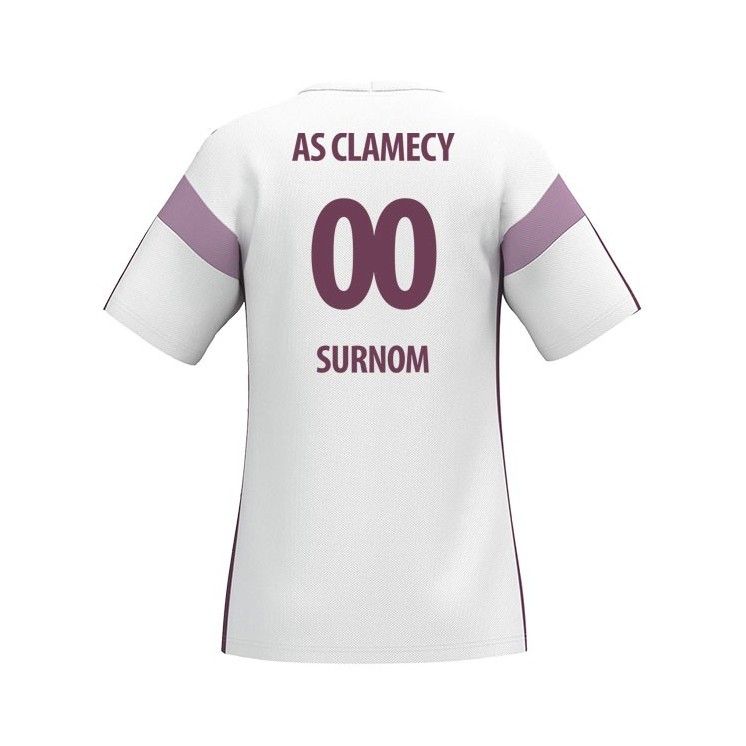 Maillot de match Celebrate 125 Femme Blanc/Bourgogne