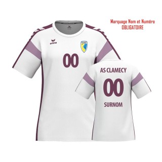 Maillot de match Celebrate 125 Femme Blanc/Bourgogne