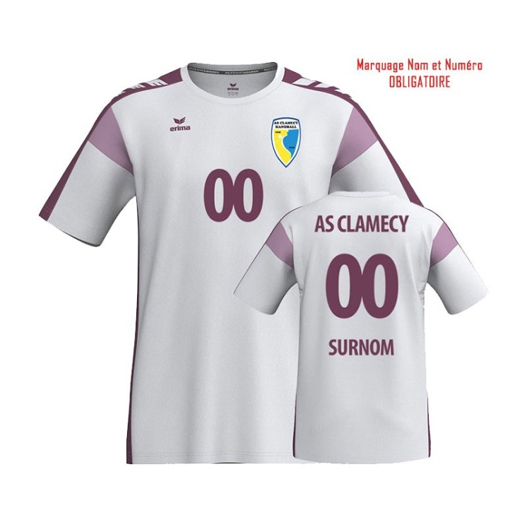 Maillot de Match Celebrate 125 Blanc/Bourgogne