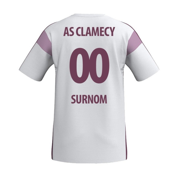 Maillot de Match Celebrate 125 Blanc/Bourgogne