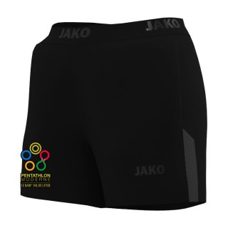 Short Running Power Femme Noir