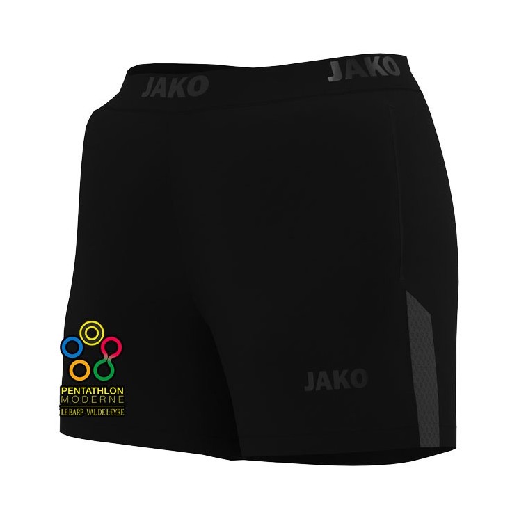 Short Running Power Femme Noir