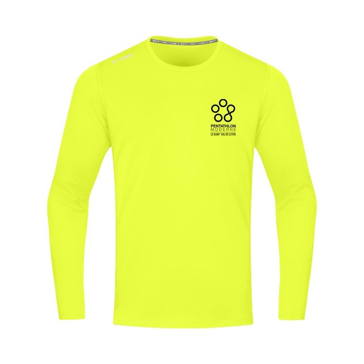 Maillot ML Run 2.0 Jaune fluo