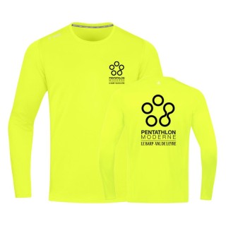 Maillot ML Run 2.0 Jaune fluo