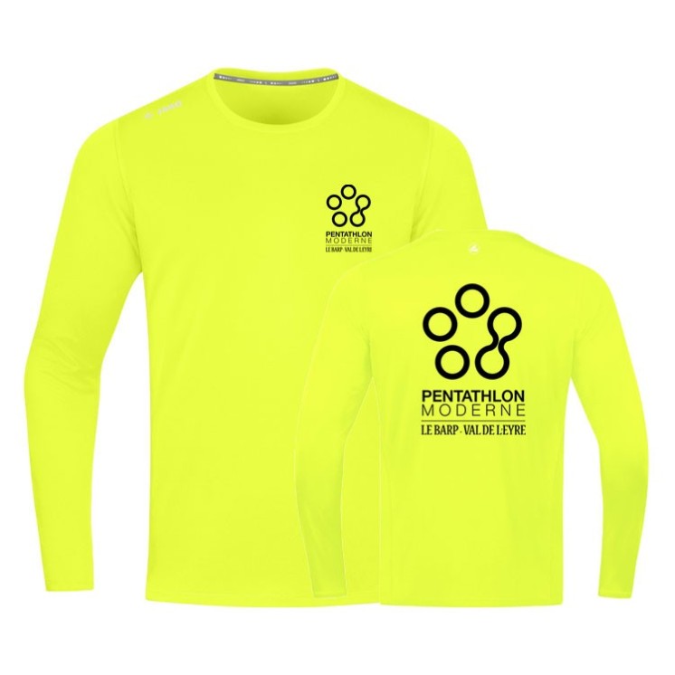 Maillot ML Run 2.0 Jaune fluo
