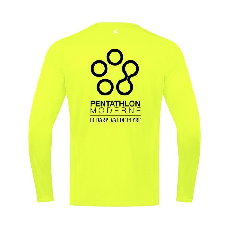 Maillot ML Run 2.0 Jaune fluo