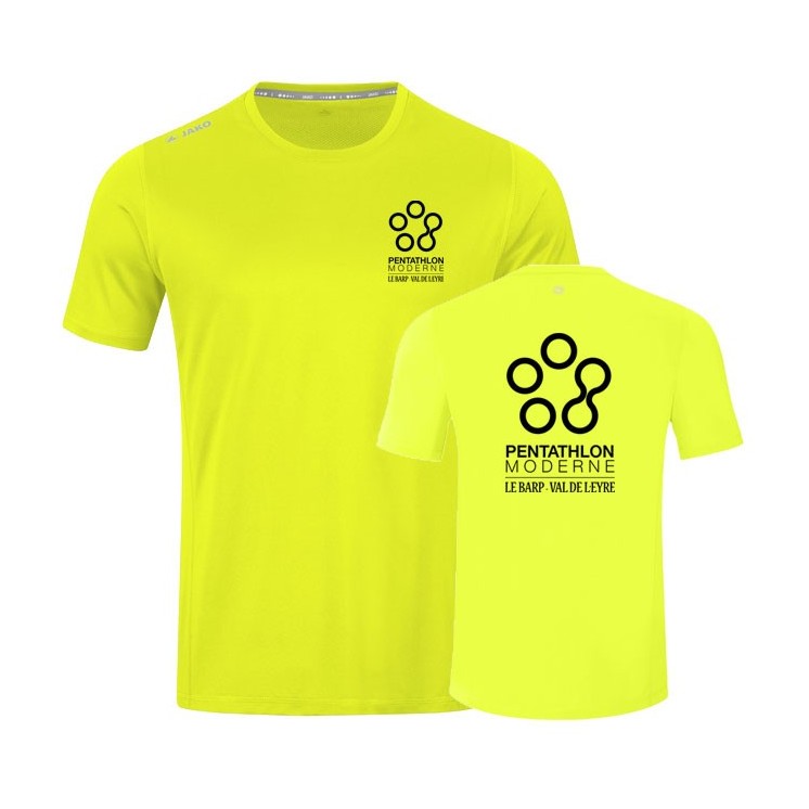 T-shirt Run 2.0 Jaune fluo