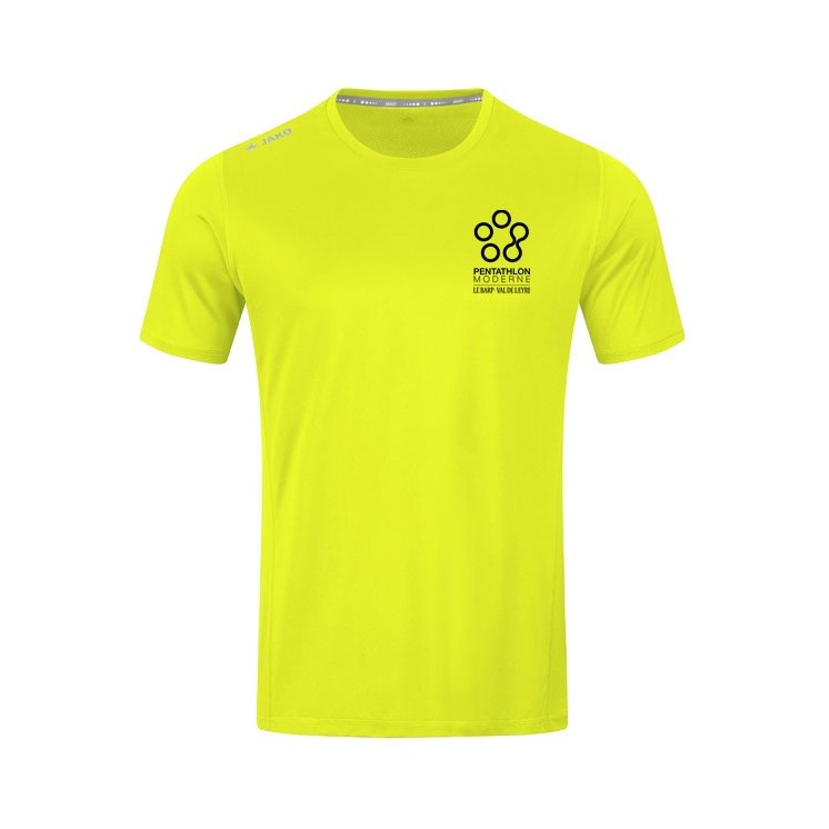 T-shirt Run 2.0 Jr Jaune fluo