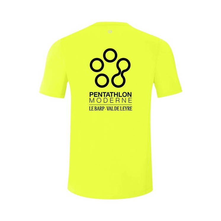 T-shirt Run 2.0 Jr Jaune fluo