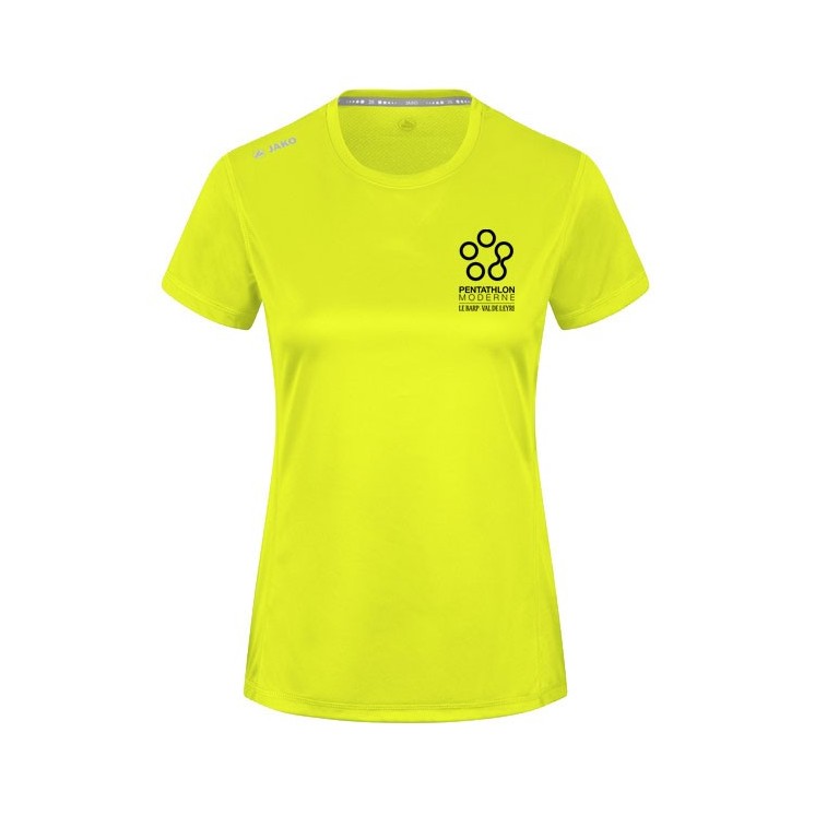T-shirt Run 2.0 Femme Jaune fluo
