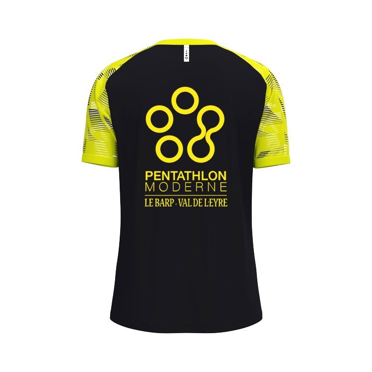T-shirt Sonic Noir/Jaune fluo