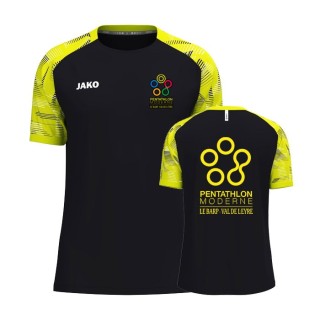 T-shirt Sonic Jr Noir/Jaune fluo