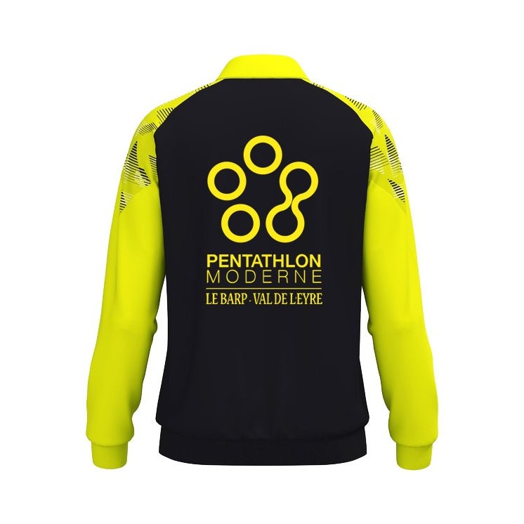 Veste Polyester Sonic Noir/Jaune fluo (coupe homme)