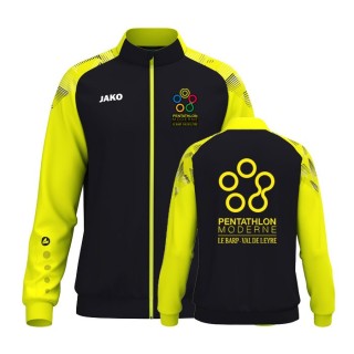 Veste Polyester Sonic Noir/Jaune fluo (coupe homme)