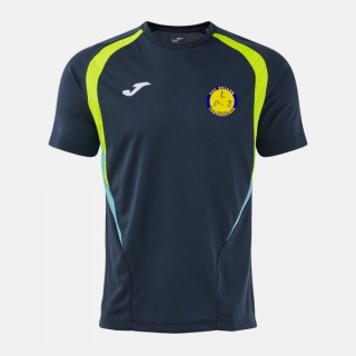 Maillot Championship 20° Jr Marine/Jaune/Turquoise