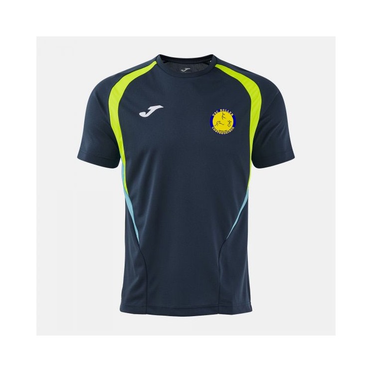 Maillot Championship 20° Jr Marine/Jaune/Turquoise