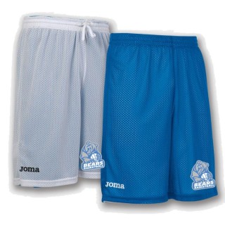 Short réversible Rookie Blanc/Bleu roy