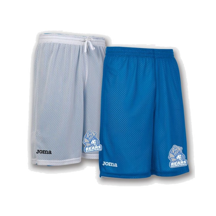 Short réversible Rookie Jr Blanc/Bleu roy