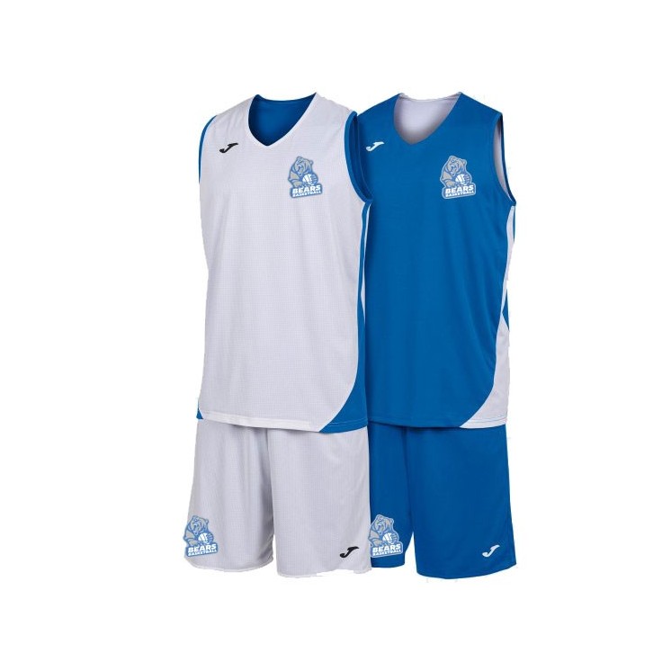 Ensemble réversible Kansas Jr Bleu roy/Blanc