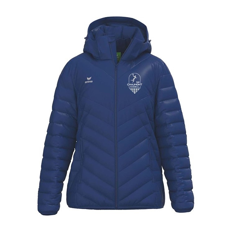 Veste à capuche matelassée CMPT Femme New marine