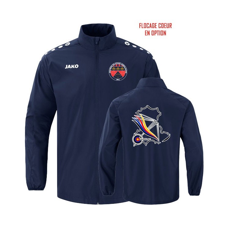 Veste de pluie Light One Marine foncé (coupe homme)
