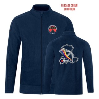 Veste Polaire Jr Marine/Bleu foncé