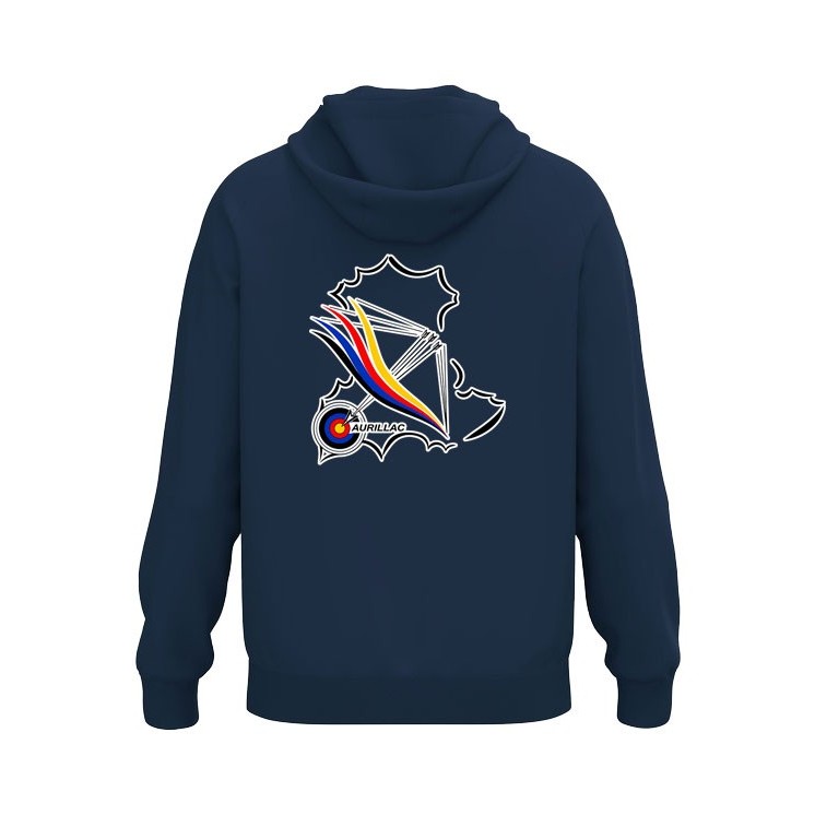 Sweat à capuche coton One Jr Marine foncé