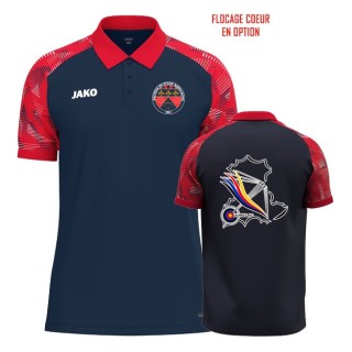 Polo Sonic Jr Marine/Rouge