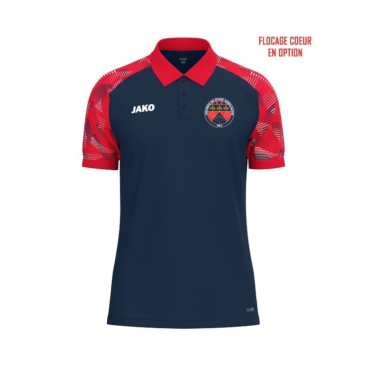 Polo Sonic Jr Marine/Rouge