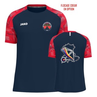T-shirt Sonic Jr Marine/Rouge