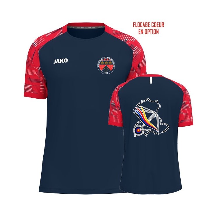 T-shirt Sonic Jr Marine/Rouge
