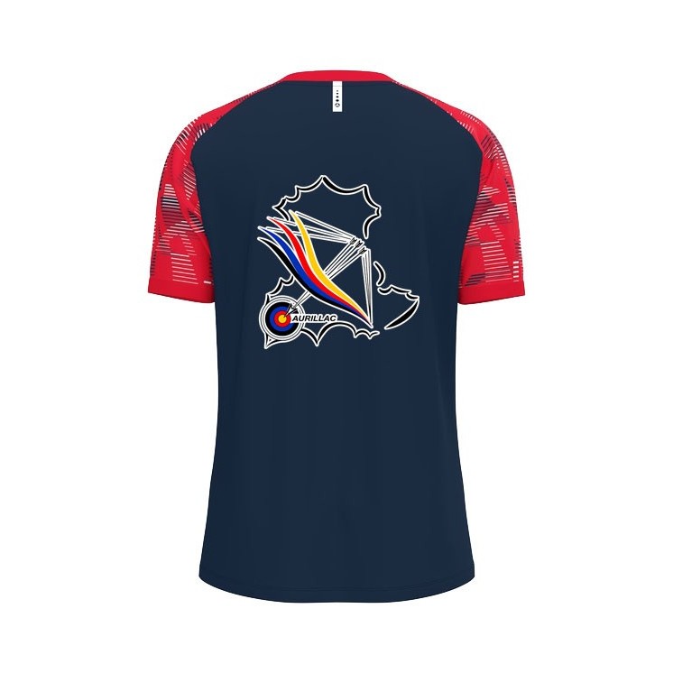 T-shirt Sonic Jr Marine/Rouge