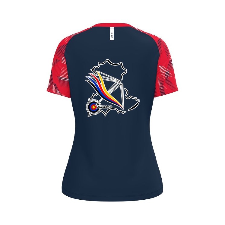 T-shirt Sonic Femme Marine/Rouge
