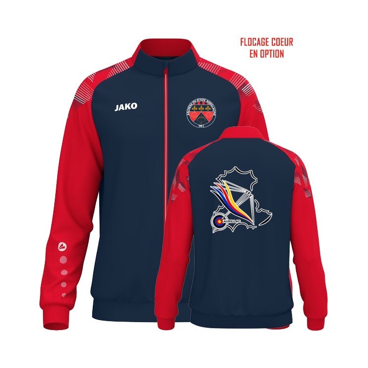 Veste polyester Sonic Jr Marine/Rouge