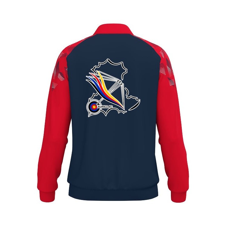 Veste polyester Sonic Marine/Rouge