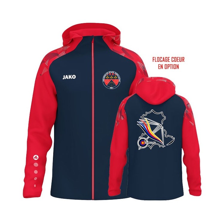 Veste à capuche Sonic Marine/Rouge