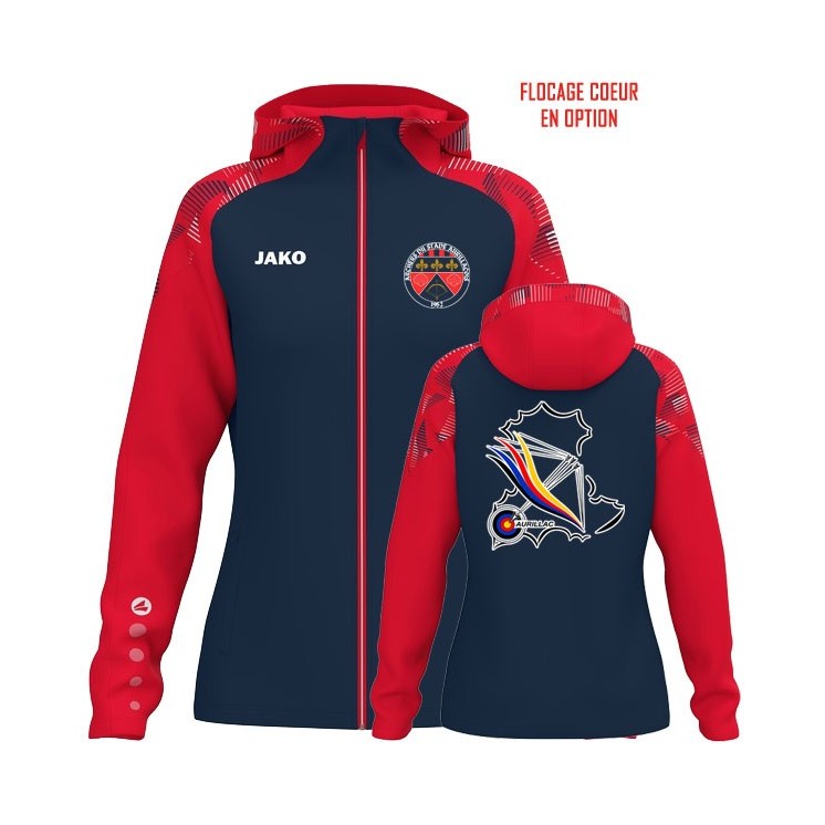 Veste à capuche Sonic Femme Marine/Rouge