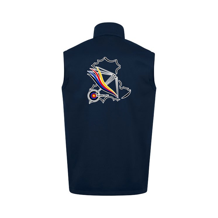 Veste sans manches softshell Premium Marine