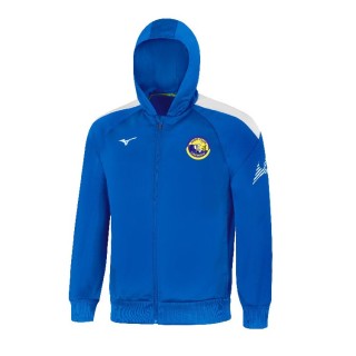 Veste à capuche Runbird Track Bleu roy