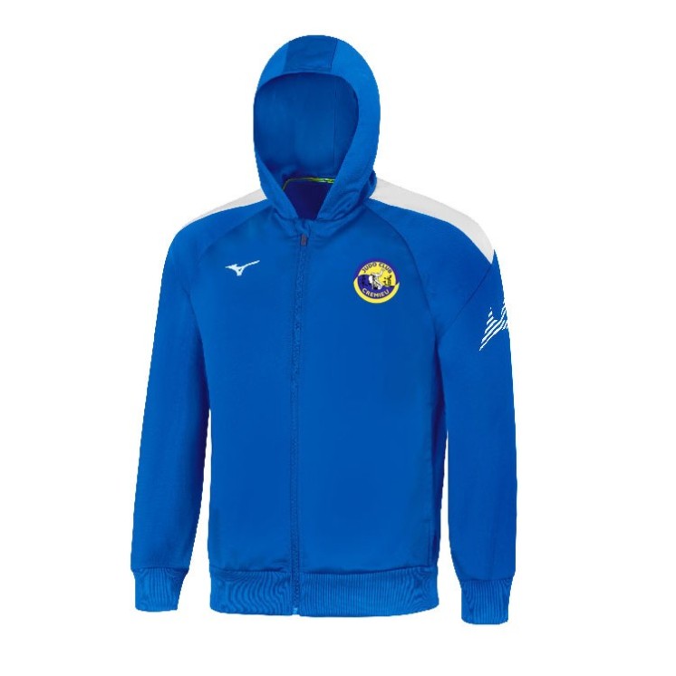 Veste à capuche Runbird Track Bleu roy