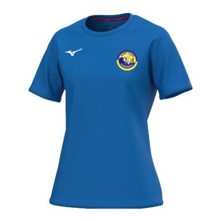 T-shirt Mizuno training Femme Bleu roy
