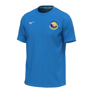 T-shirt Mizuno training Bleu roy