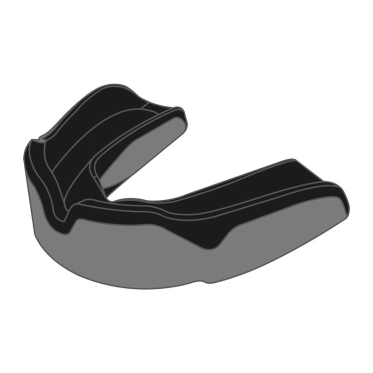 Protège-dents Force Gel Noir/Gris