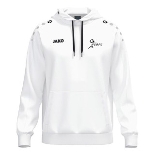 Sweat à capuche coton One Blanc