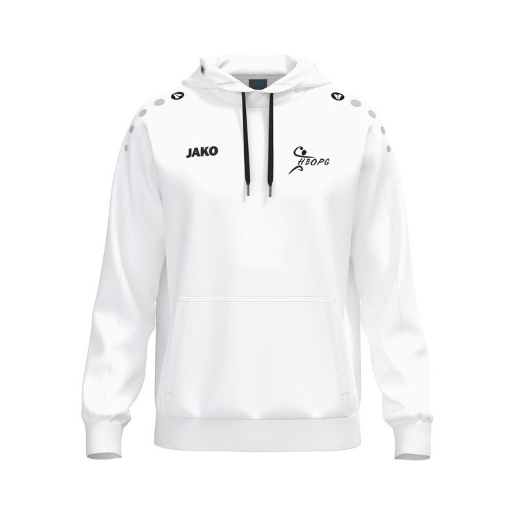 Sweat à capuche coton One Jr Blanc