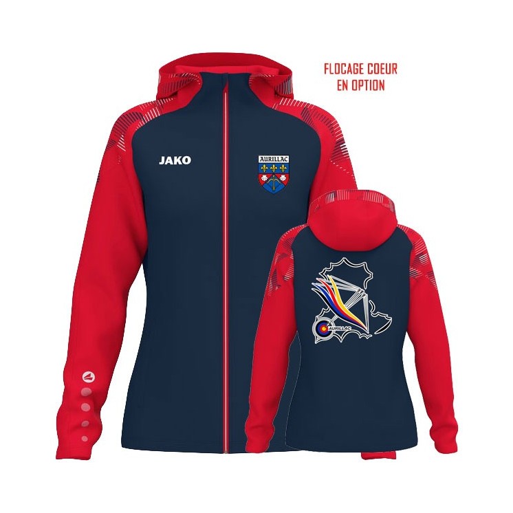 Veste à capuche Sonic Femme Marine/Rouge